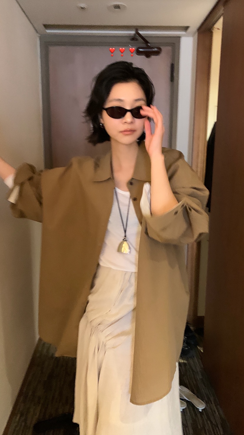 OVER RICH韓國直郵女士新品推薦26春夏休閑人氣襯衫蕾絲衫OVER RICH襯衫/蕾絲衫