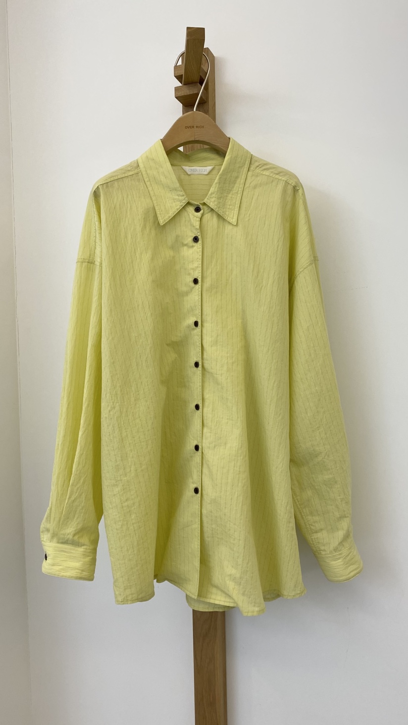 OVER RICH韓國直郵女士新品推薦26春夏休閑人氣襯衫蕾絲衫OVER RICH襯衫/蕾絲衫圖色1