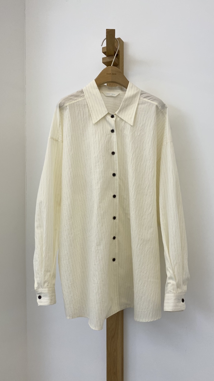 OVER RICH韓國直郵女士新品推薦26春夏休閑人氣襯衫蕾絲衫OVER RICH襯衫/蕾絲衫圖色2