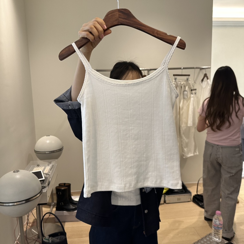 AGO韓國東大門直郵女士新款推薦休閑人氣熱賣職業吊帶背心AGO吊帶/背心圖色1