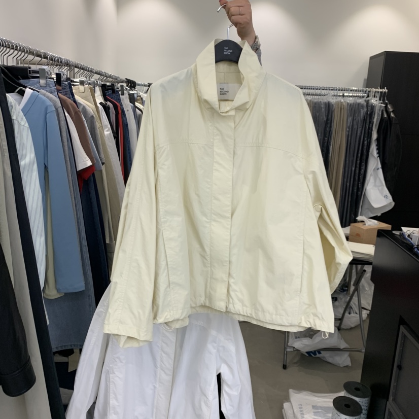 THE SECOND GROW韓國東大門代購女士新款時尚熱賣夾克高領THE SECOND GROW夾克圖色1