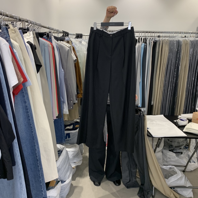 THE SECOND GROW韓國直郵實拍女士新款26春夏時尚休閑褲THE SECOND GROW休閑褲圖色1