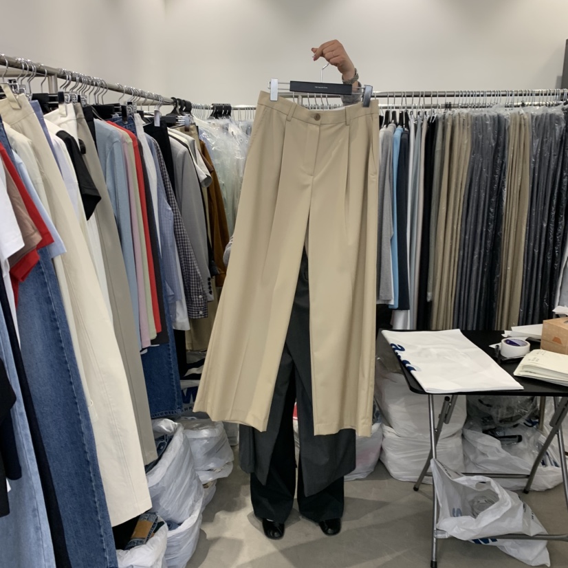 THE SECOND GROW韓國直郵實拍女士新款26春夏時尚休閑褲THE SECOND GROW休閑褲圖色3