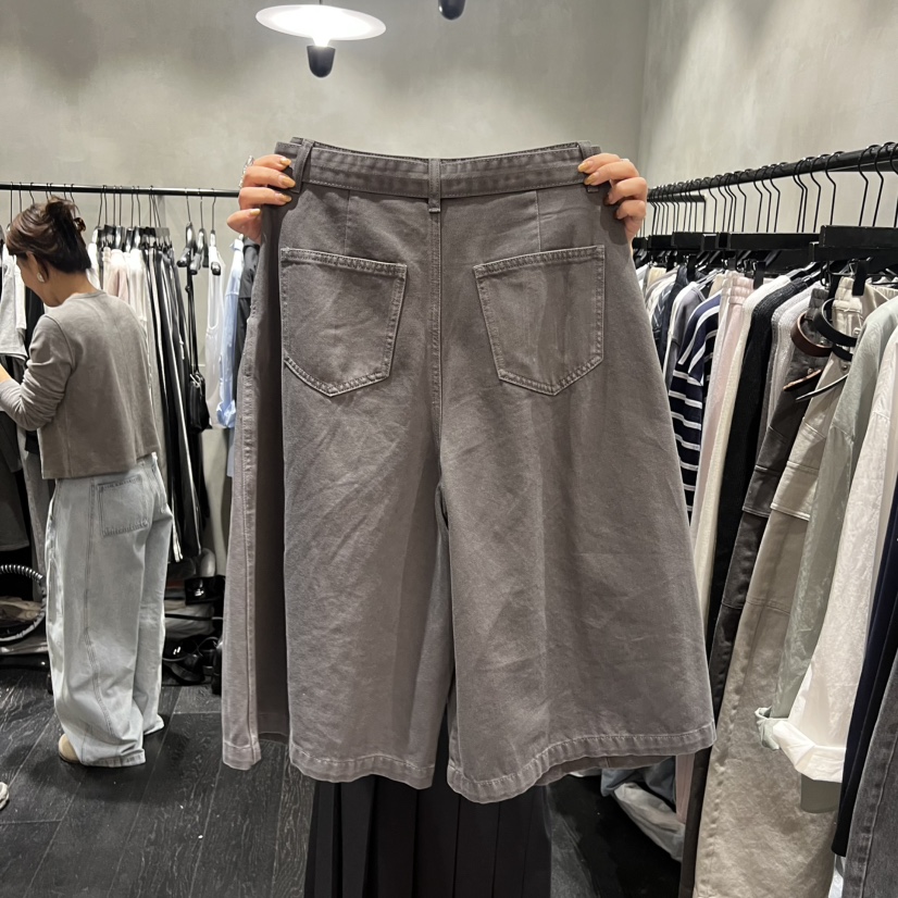 TUG韓國代購女裝新品推薦休閑職業26春夏熱賣短褲含腰帶系帶TUG短褲