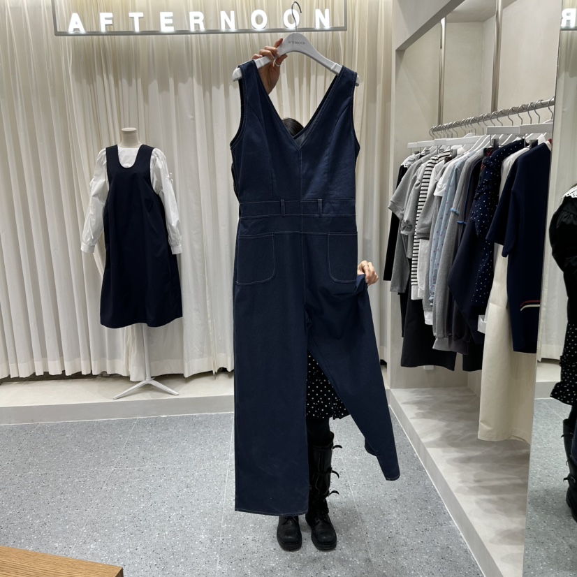 AFTERNOON韓國直郵女士新品人氣休閑熱賣職業時尚26春夏連體褲AFTERNOON連體褲圖色2