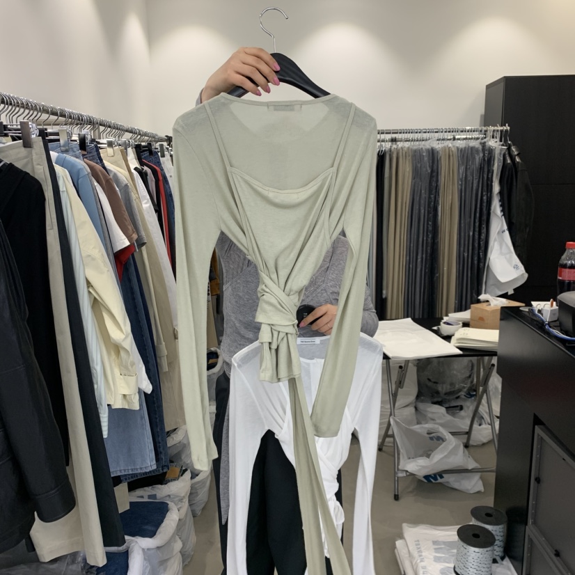 THE SECOND GROW韓國東大門直郵女裝新品時尚套裝套裝開衫THE SECOND GROW套裝