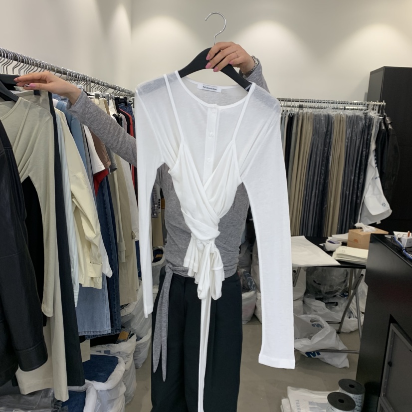 THE SECOND GROW韓國東大門直郵女裝新品時尚套裝套裝開衫THE SECOND GROW套裝圖色1