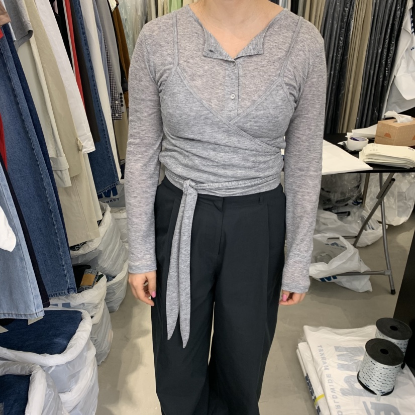 THE SECOND GROW韓國東大門直郵女裝新品時尚套裝套裝開衫THE SECOND GROW套裝圖色4