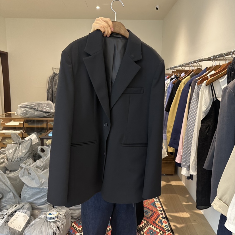 AGO韓國直郵實拍女士新款26春夏時尚推薦職業人氣夾克羊毛AGO夾克圖色2