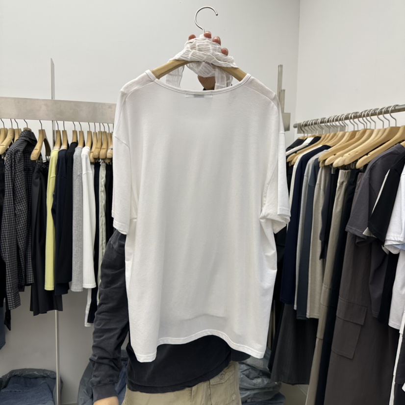 SPECIAL韓國代購女裝新款推薦人氣時尚休閑26春夏T恤含圍巾SPECIALT恤