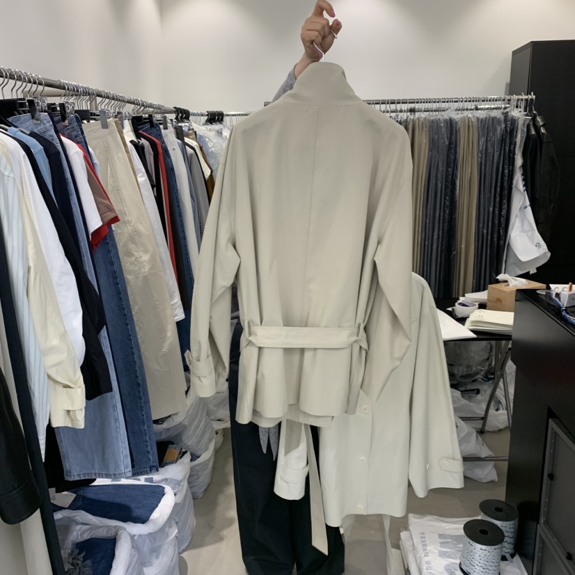 THE SECOND GROW韓國直郵實拍女士新品熱賣時尚夾克含腰帶THE SECOND GROW夾克