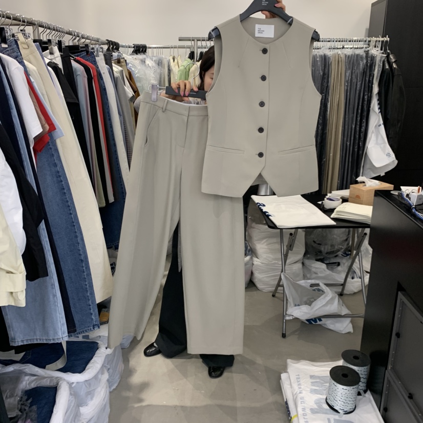 THE SECOND GROW韓國直郵女裝新款人氣時尚馬甲不含內搭THE SECOND GROW馬甲