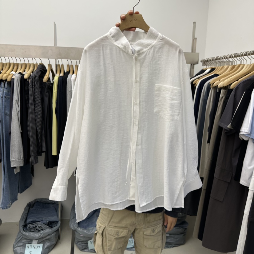 SPECIAL韓國東大門代購女裝新品熱賣推薦26春夏襯衫蕾絲衫SPECIAL襯衫/蕾絲衫圖色1