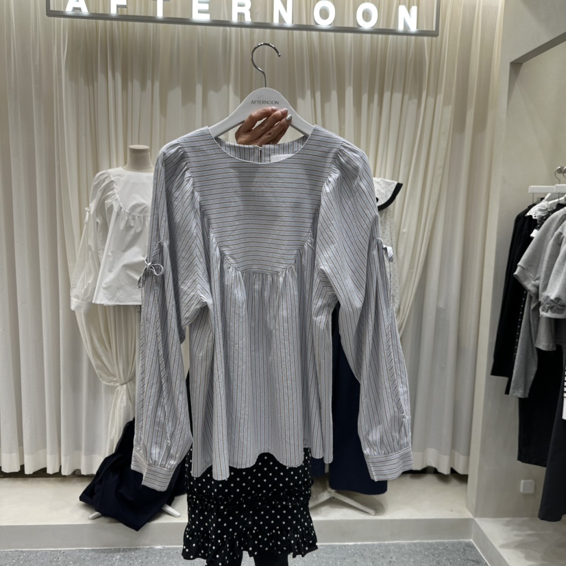 AFTERNOON韓國東大門代購女裝新款26春夏熱賣推薦襯衫蕾絲衫AFTERNOON襯衫/蕾絲衫圖色3
