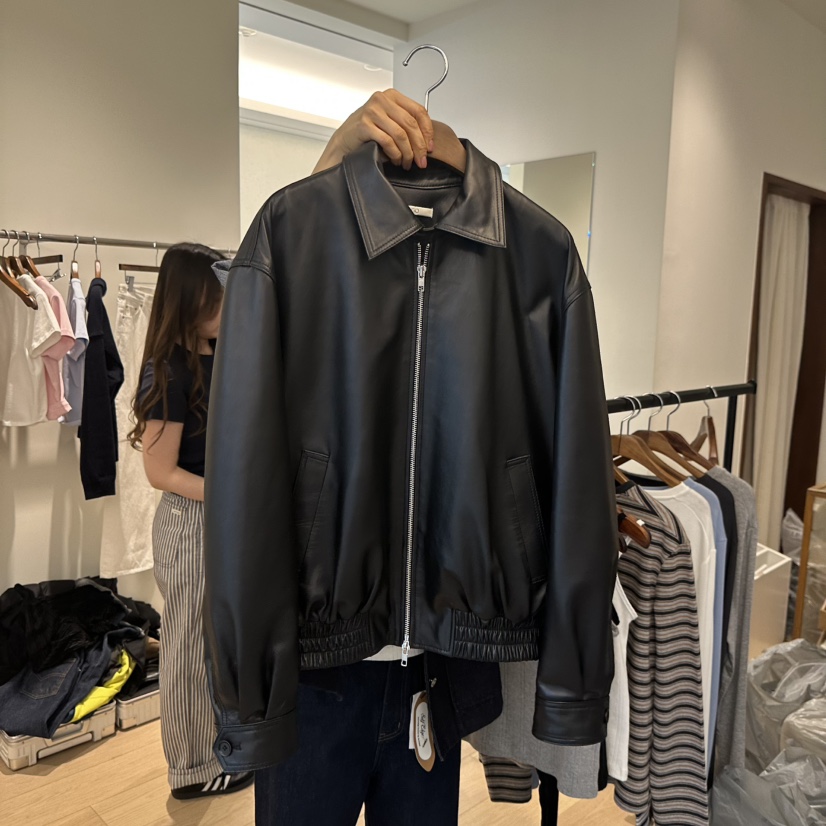 AGO韓國東大門直郵女士新品推薦熱賣休閑時尚職業皮衣羊皮AGO皮衣圖色1