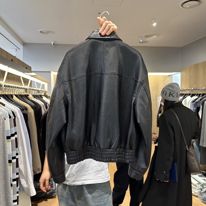 LEFANCY韓國直郵女裝新款時尚職業推薦休閑人氣26春夏皮衣皮革LEFANCY皮衣