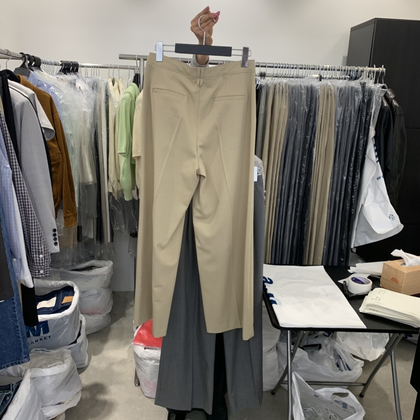 THE SECOND GROW韓國東大門代購女士新品職業休閑褲腰帶THE SECOND GROW休閑褲