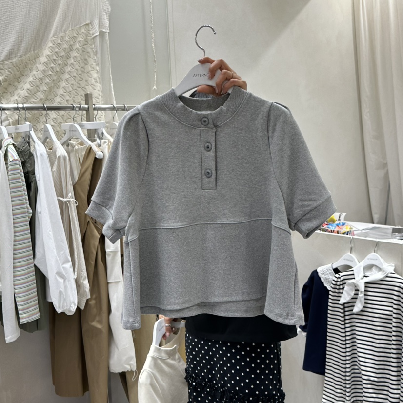AFTERNOON韓國東大門直郵女裝新款職業時尚推薦人氣熱賣T恤AFTERNOONT恤圖色2