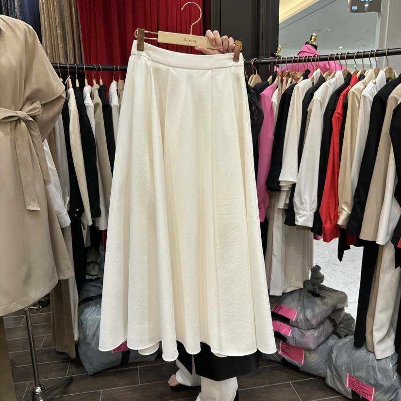 HERISH-HAUTE韓國直郵實拍女士新品26春夏人氣熱賣職業長裙HERISH-HAUTE長裙圖色1