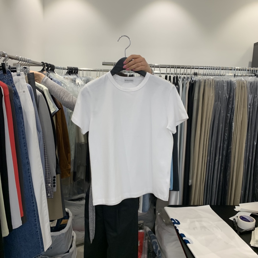 THE SECOND GROW韓國東大門代購女士新品時尚熱賣推薦T恤THE SECOND GROWT恤圖色2