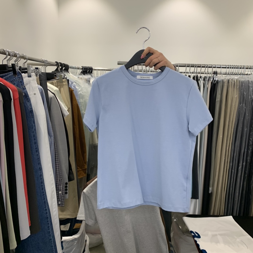 THE SECOND GROW韓國東大門代購女士新品時尚熱賣推薦T恤THE SECOND GROWT恤圖色4