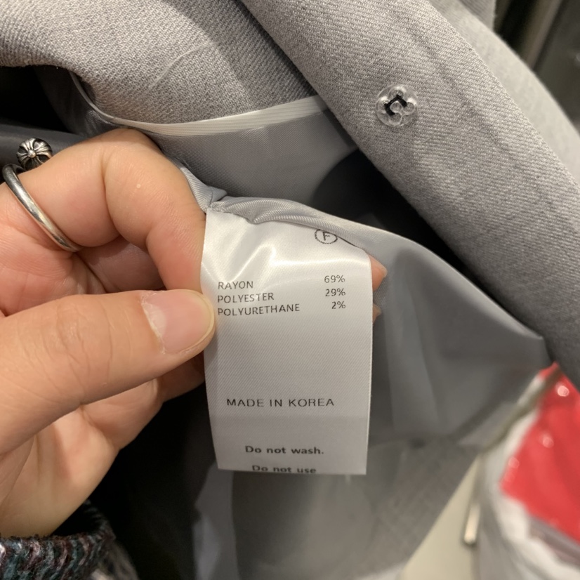 THE SECOND GROW韓國東大門代購女士新品職業熱賣夾克紐扣THE SECOND GROW夾克