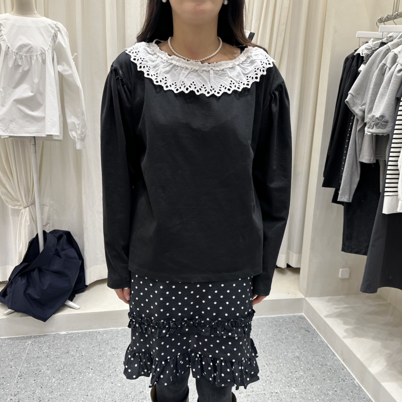 AFTERNOON韓國直郵女士新品職業時尚熱賣休閑人氣長袖T恤AFTERNOON長袖T恤圖色2