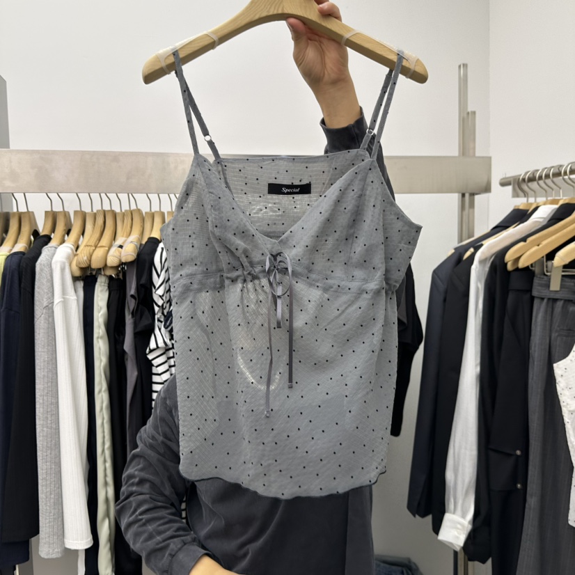 SPECIAL韓國東大門代購女士新品推薦熱賣時尚休閑吊帶背心SPECIAL吊帶/背心圖色3