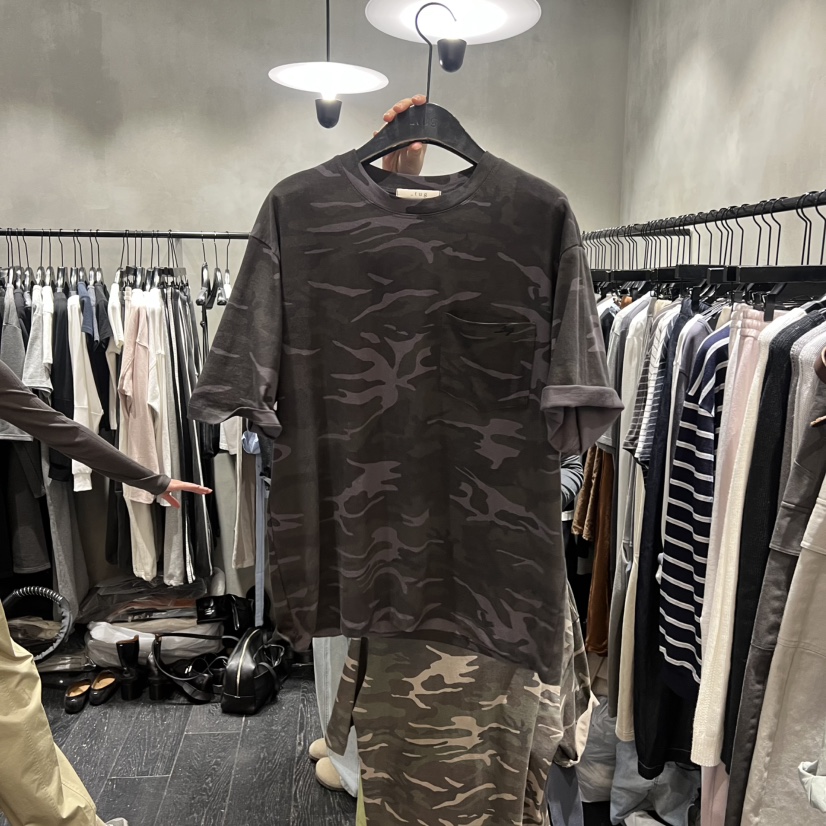 TUG韓國直郵女士新款26春夏休閑熱賣人氣時尚推薦職業T恤TUGT恤圖色2