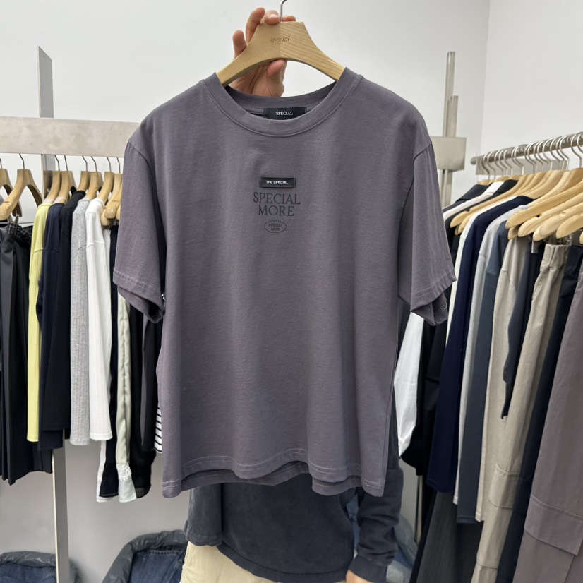 SPECIAL韓國東大門代購女裝新品休閑職業時尚26春夏人氣T恤SPECIALT恤圖色1