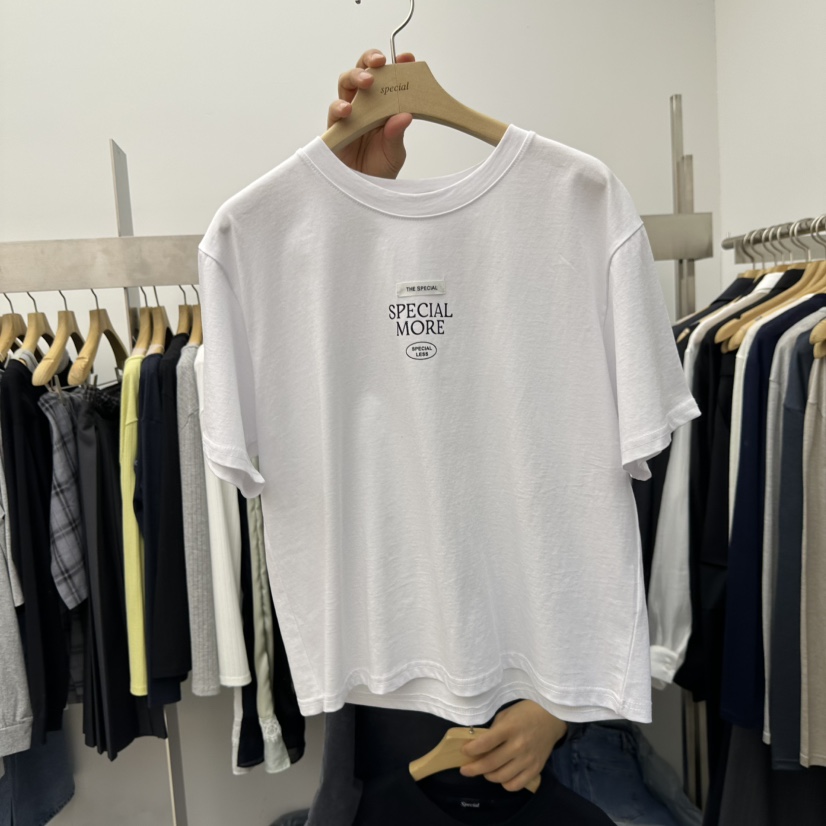 SPECIAL韓國東大門代購女裝新品休閑職業時尚26春夏人氣T恤SPECIALT恤圖色3