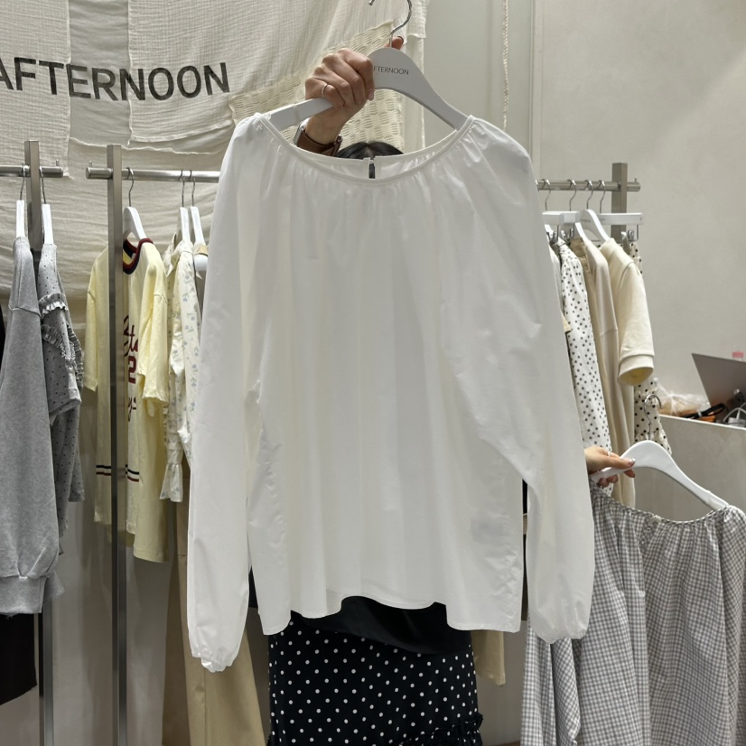 AFTERNOON韓國直郵實拍女裝新款熱賣休閑26春夏襯衫蕾絲衫AFTERNOON襯衫/蕾絲衫圖色1