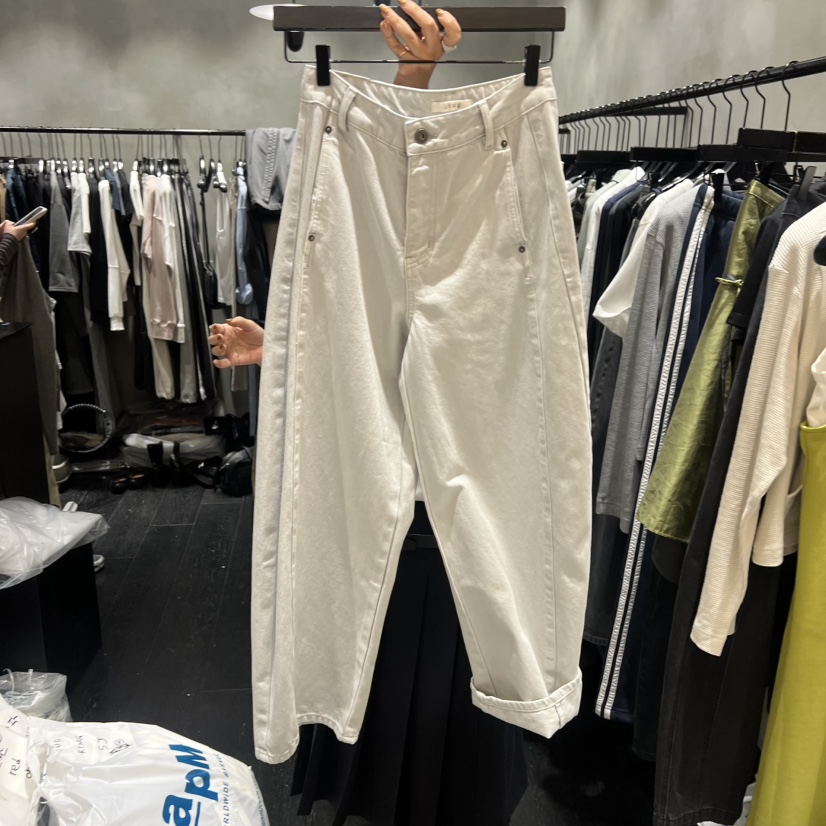 TUG韓國東大門直郵女裝新品推薦職業26春夏時尚人氣牛仔褲TUG牛仔褲圖色1