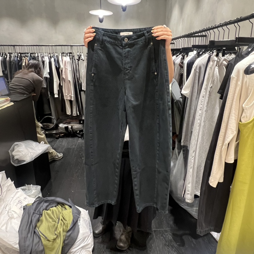 TUG韓國東大門直郵女裝新品推薦職業26春夏時尚人氣牛仔褲TUG牛仔褲圖色2