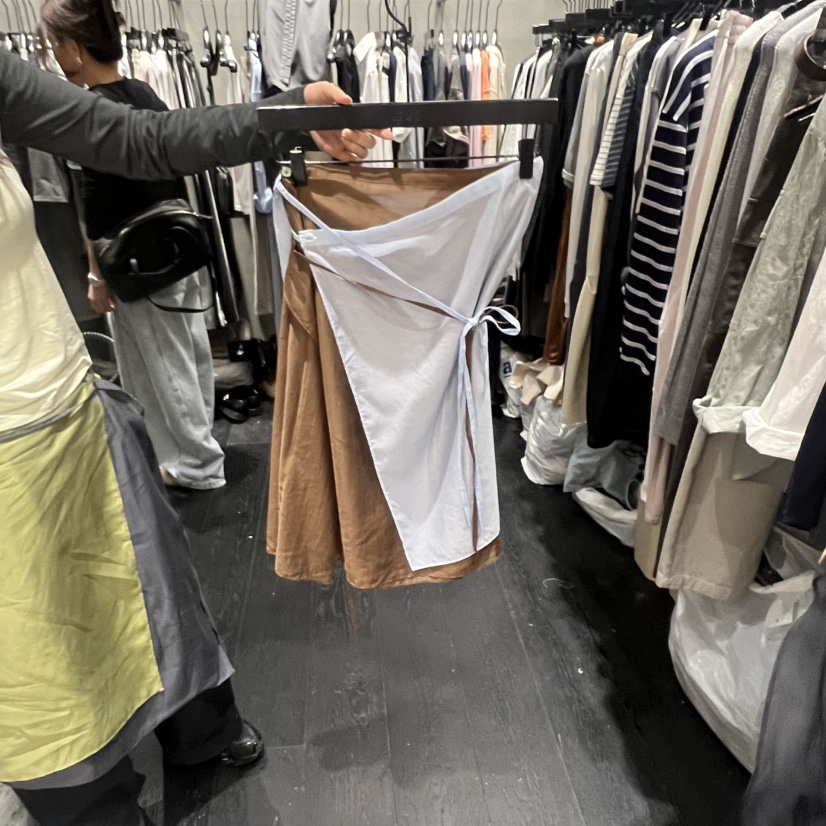 TUG韓國代購女士新品推薦人氣時尚休閑職業26春夏半身裙中短裙TUG半身裙/中短裙圖色1