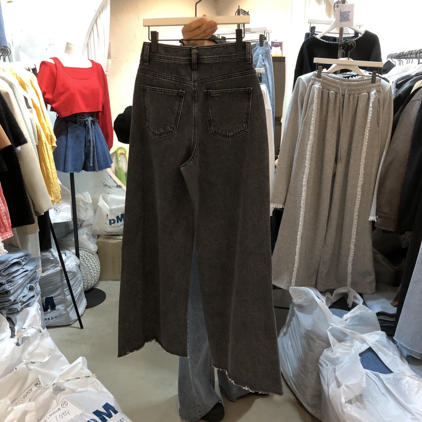 OZ韓國東大門直郵女士新款推薦人氣熱賣26春夏職業牛仔褲OZ.ounce牛仔褲