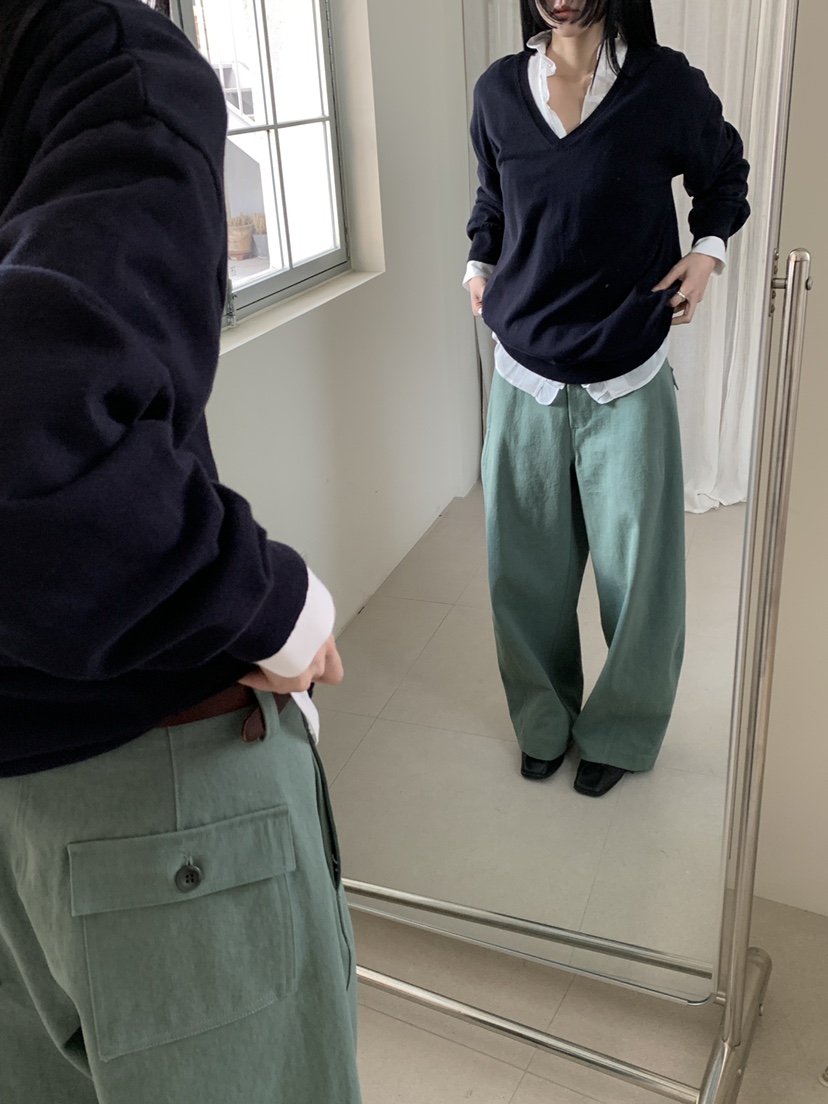 B_GARDER韓國東大門代購女裝新款休閑人氣時尚26春夏休閑褲B.GARDER休閑褲