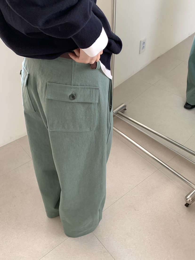 B_GARDER韓國東大門代購女裝新款休閑人氣時尚26春夏休閑褲B.GARDER休閑褲