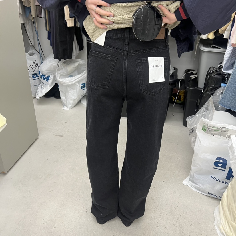 BREATHE韓國東大門直郵女士新品職業熱賣時尚休閑人氣牛仔褲BREATHE牛仔褲