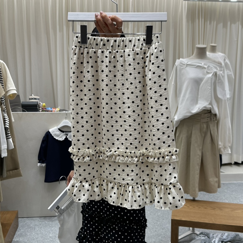 AFTERNOON韓國東大門代購女士新款26春夏時尚半身裙中短裙AFTERNOON半身裙/中短裙