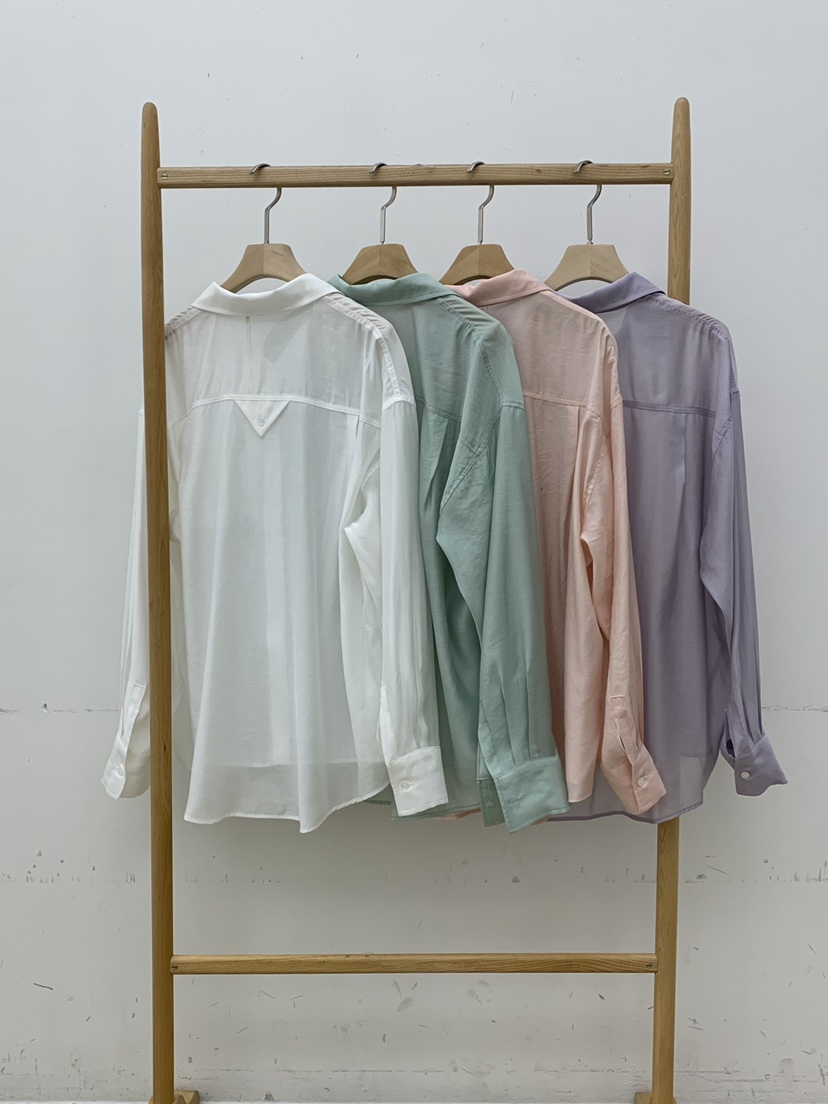 B_GARDER韓國直郵女士新品時尚熱賣休閑人氣26春夏襯衫蕾絲衫B.GARDER襯衫/蕾絲衫