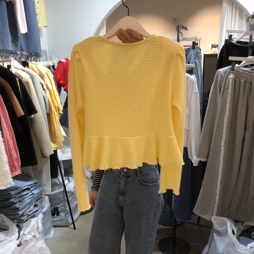 OZ韓國代購女士新品推薦人氣職業時尚26春夏休閑熱賣長袖T恤OZ.ounce長袖T恤