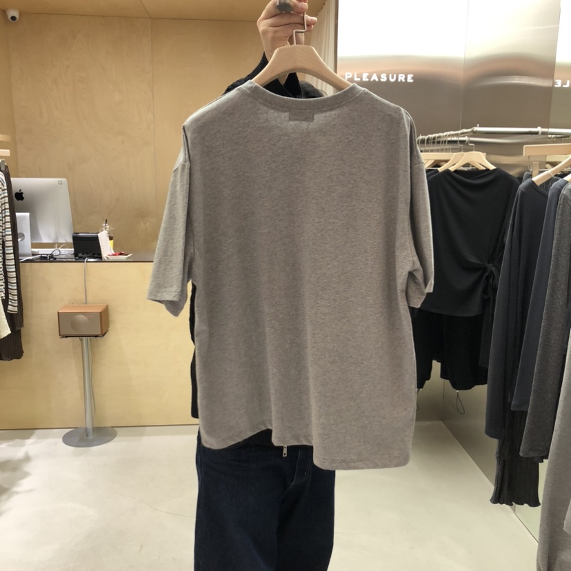 PLEASURE韓國東大門直郵女士新品熱賣推薦T恤不含圍巾可愛的PLEASURET恤