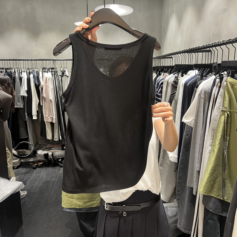 TUG韓國東大門直郵女士新品26春夏休閑推薦職業吊帶背心套裝TUG吊帶/背心