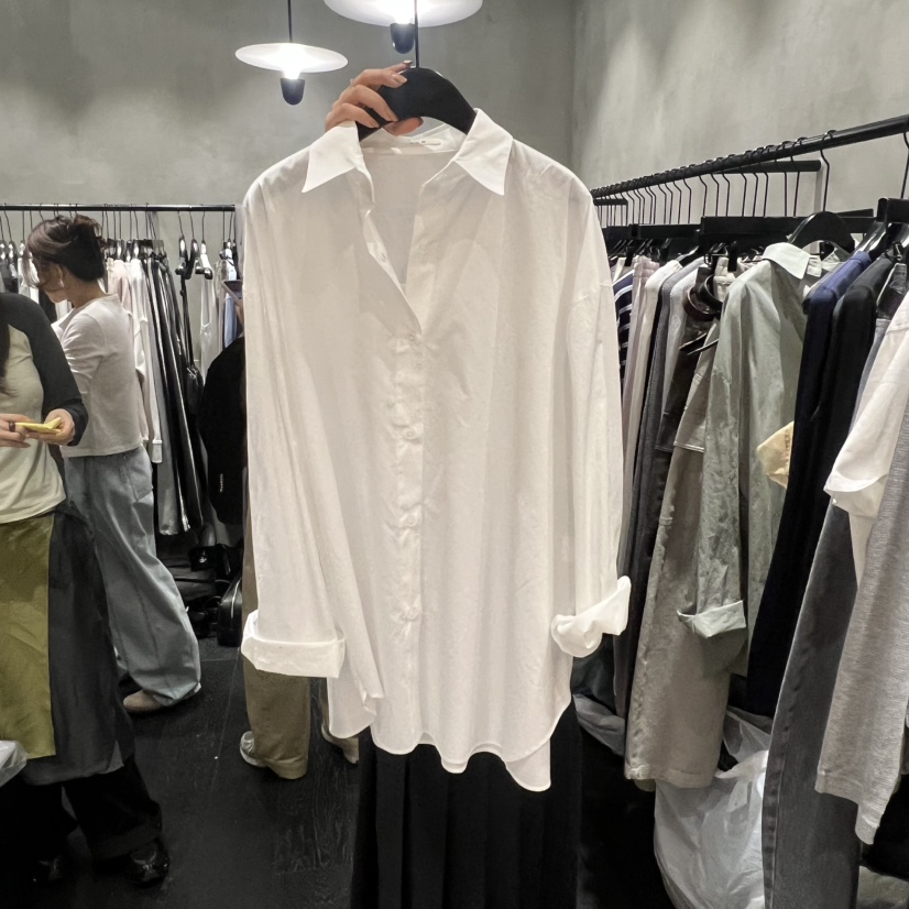 TUG韓國東大門代購女裝新品職業休閑推薦熱賣人氣襯衫蕾絲衫TUG襯衫/蕾絲衫圖色1