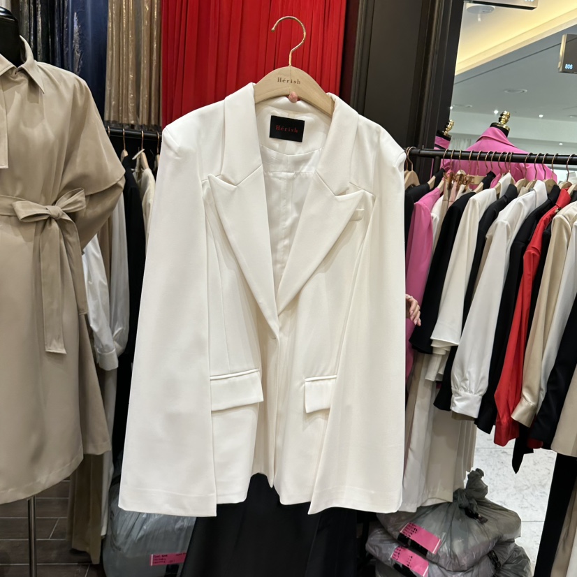 HERISH-HAUTE韓國直郵實拍女士新品休閑26春夏職業人氣夾克HERISH-HAUTE夾克圖色1