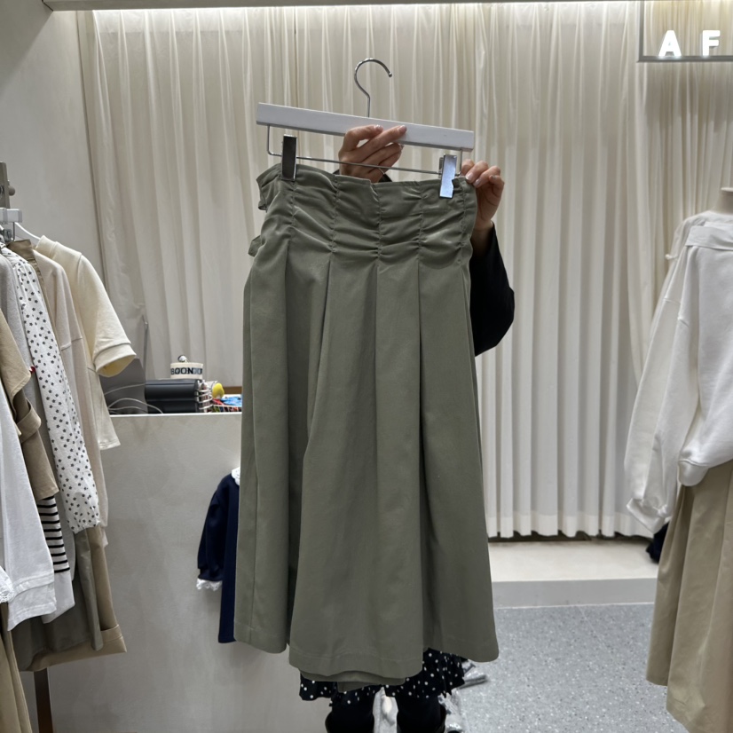 AFTERNOON韓國直郵實拍女裝新品熱賣時尚推薦26春夏職業長裙AFTERNOON長裙