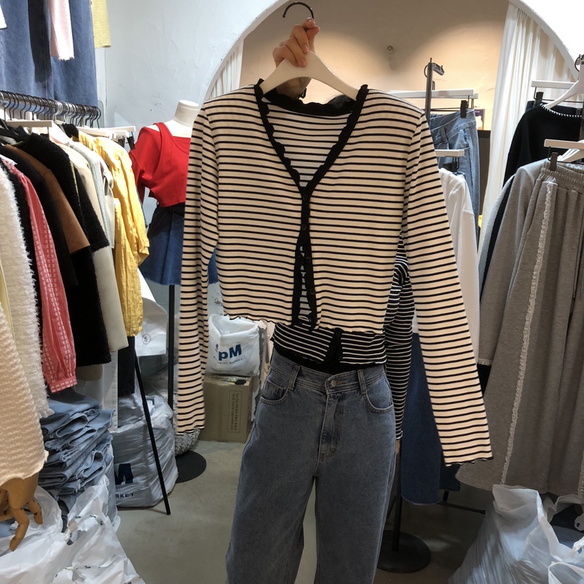 OZ韓國直郵實拍女士新款熱賣推薦職業時尚長袖T恤不含內搭OZ.ounce長袖T恤圖色4