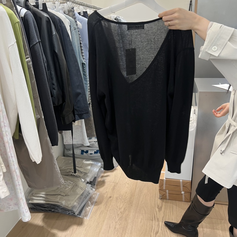 MEET ME韓國東大門直郵女裝新品休閑熱賣推薦職業針織衫MEET ME針織衫