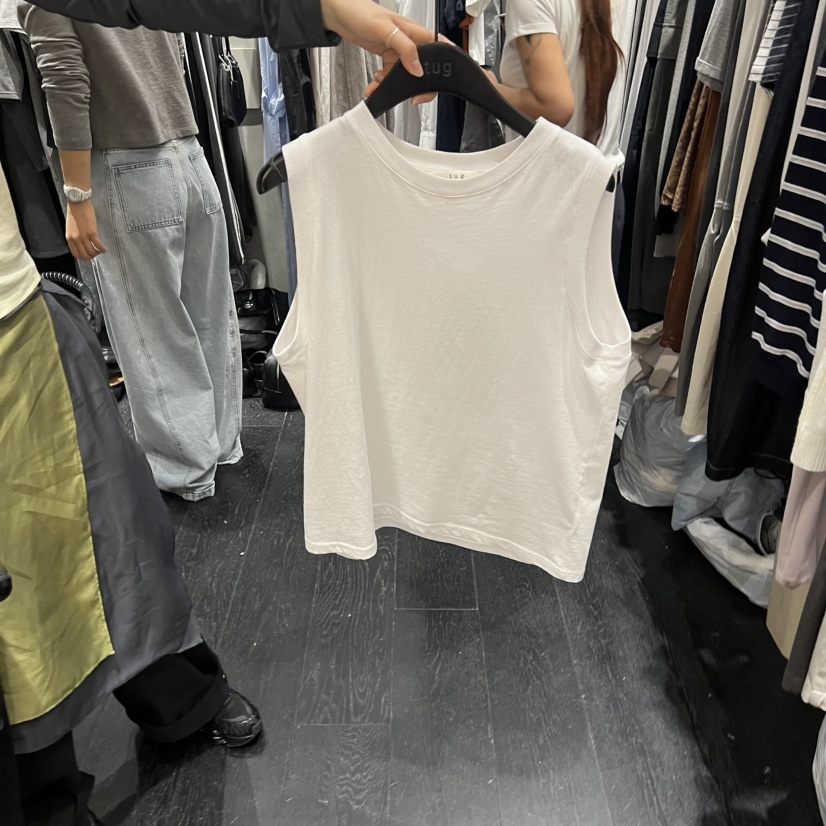 TUG韓國直郵實拍女士新款人氣職業休閑熱賣時尚26春夏吊帶背心TUG吊帶/背心圖色1